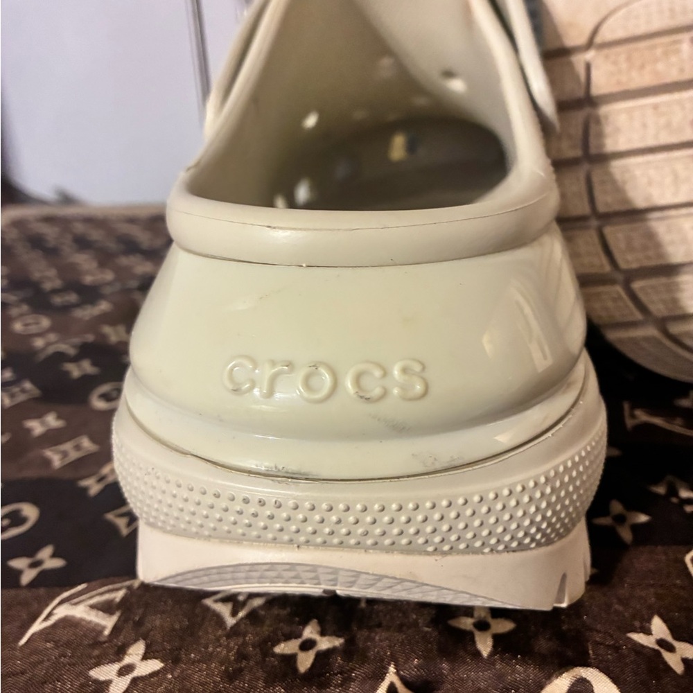 Crocs Mega Crush Clog In Cream - image 4